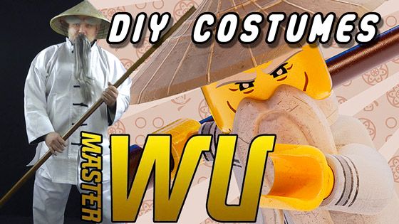 Make Your Own Master Wu Halloween Costume