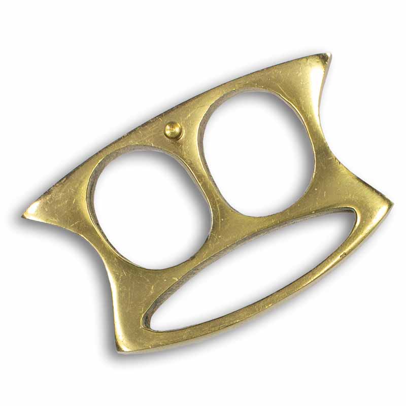 Non-Metal 4-Finger Brass Knuckles Duster Paperweight Self Defense