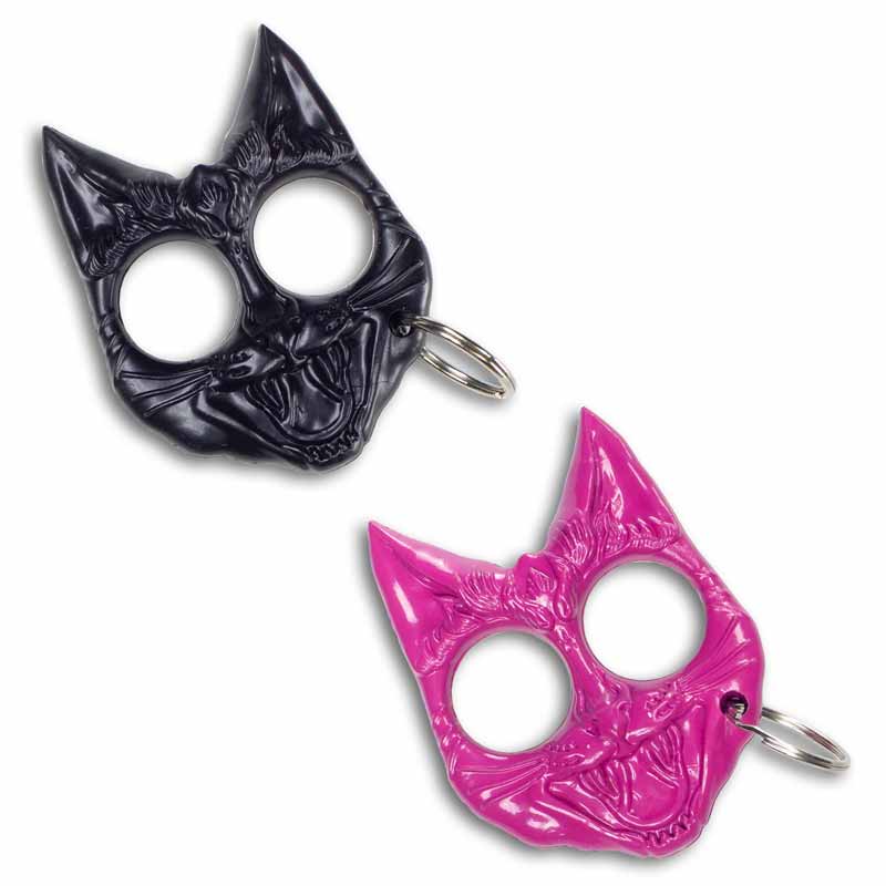 Cat Self-Defense Keychain - Cat Spike Key Chain - Everyday Carry