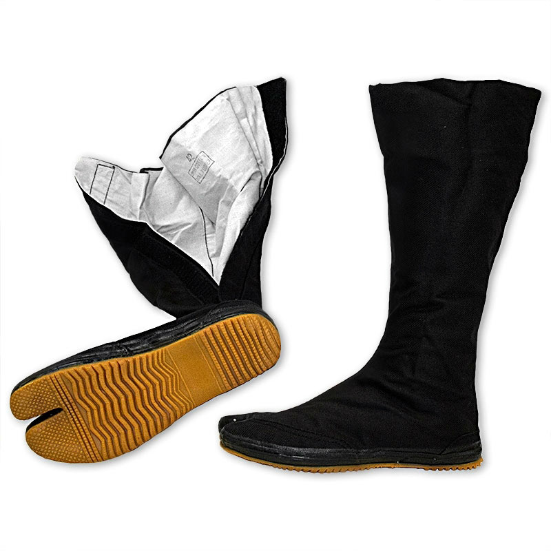 leather ninja tabi boots