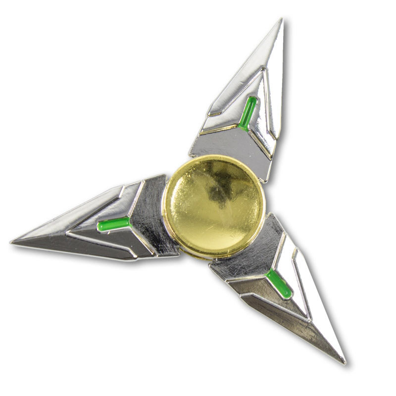 Metal Fidget Spinner: Tri-Ninja Star