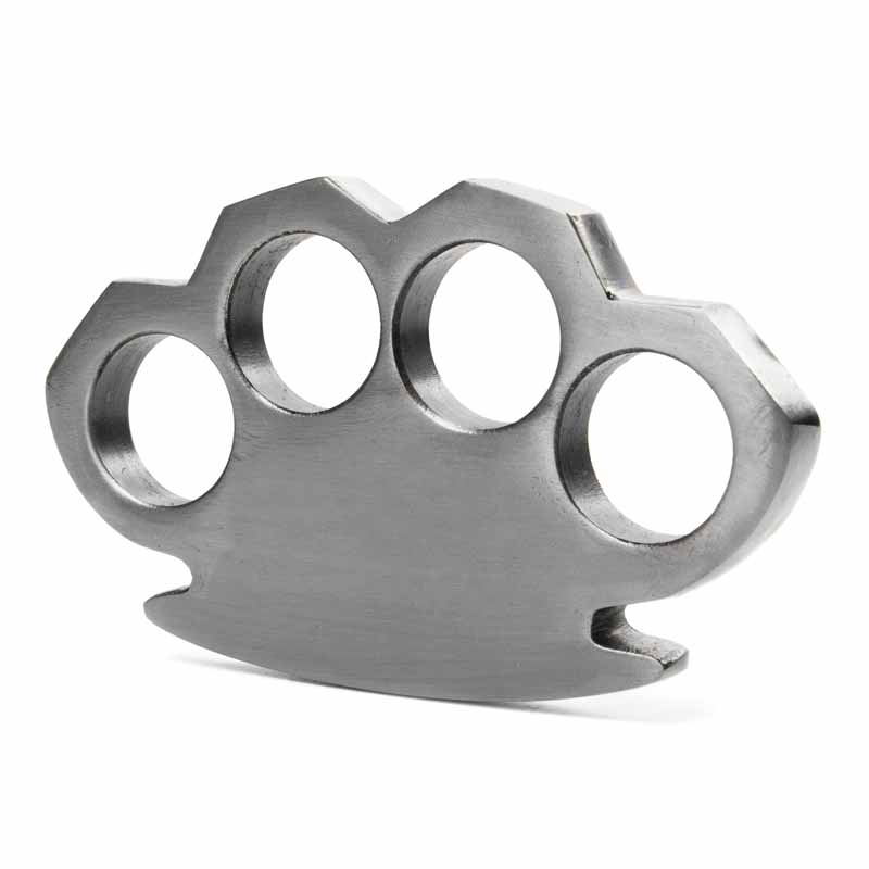 Traditional Brass Knuckle Duster Styled Paperweight and Desk