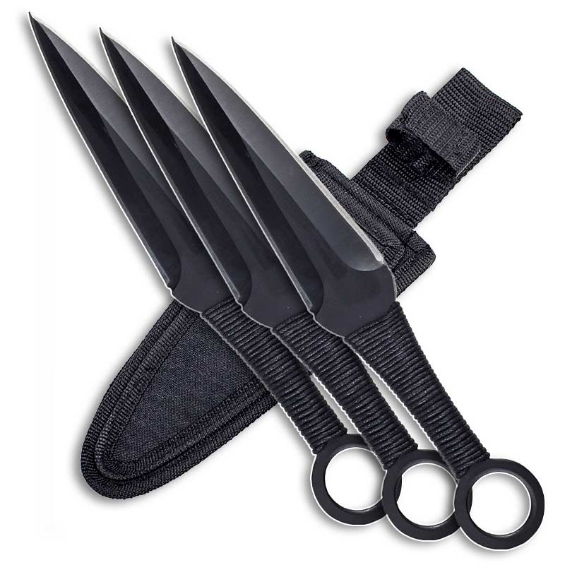 The Expendables Kunai Throwing Knives - Extra Large Double Edged Kunai ...