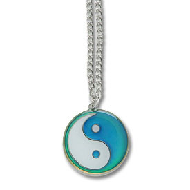 Mood Changing Yin Yang Necklace - Color 