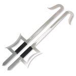 Chinese Hook Swords - Stainless Steel Hook Sword - Chrome Chinese Swords