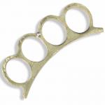 MOLDED SPIKES BRASS KNUCKLE DUSTER GOLD Thin Steel Brass Knuckle Dusters  From Weddingparty, $542.72