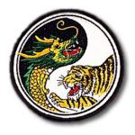 Dragon Tiger Yin Yang Patch