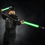 Karate Mart - Isn't it about time you got a light-up weapon that showed  your impressive martial arts talent? The High-Impact LED 3-Section Staff is  just such a weapon. This battle-ready three-sectional