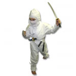 14oz White Ninja Uniform  Free 2-Day Shipping - Kage Ninja Gear