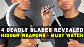 Hidden Blade Cane & Survival Knife Revealed | Must Watch